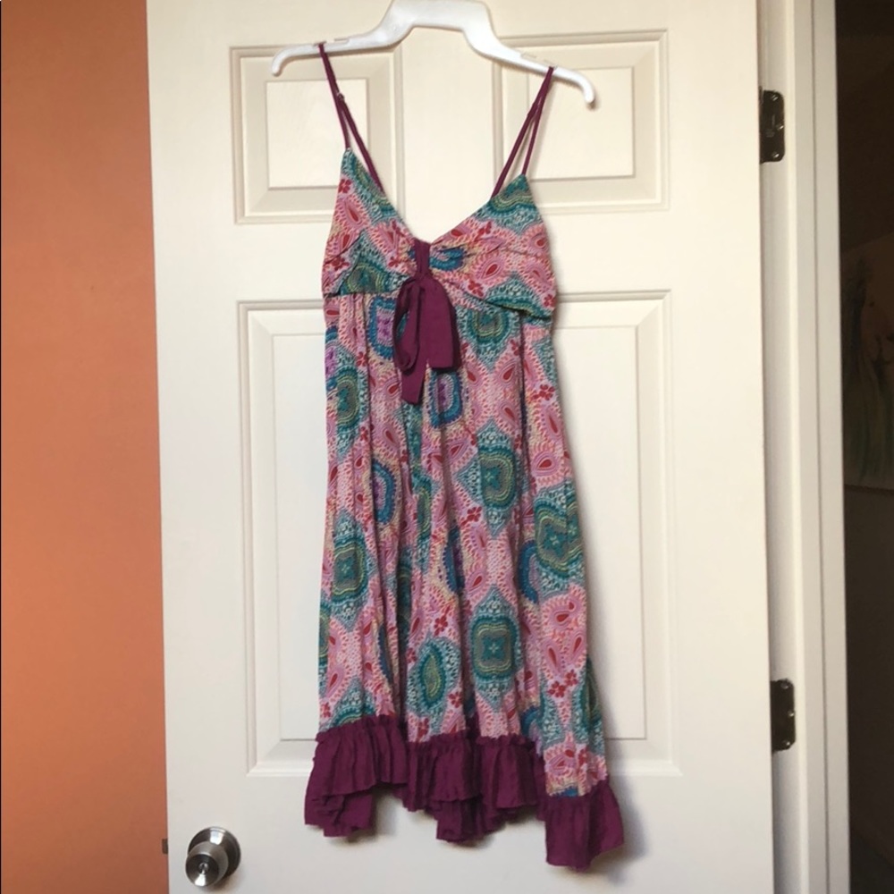 Sun dress spaghetti strap